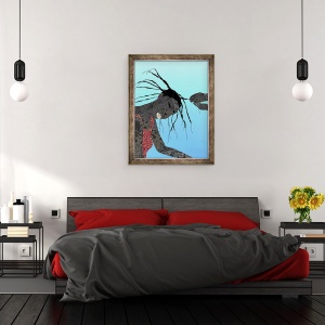 Tablou inramat - Osinachi - Agbomma, 60 x 80 cm - Img 3