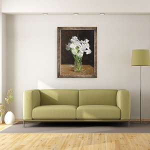 Tablou inramat - Otto Scholderer - Irisi, 60 x 80 cm - Img 2