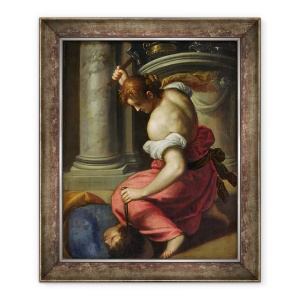 Tablou inramat - Palma Il Giovane - Moartea lui Sisera, 50 x 60 cm