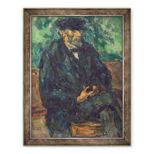 Tablou inramat - Paul Cezanne - Gradinarul Vallier, 60 x 80 cm
