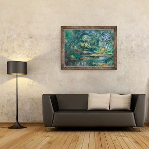 Tablou inramat - Paul Cezanne - Paraul, 60 x 80 cm - Img 2