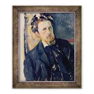 Tablou inramat - Paul Cezanne - Portretul lui Joachim Gasquet 1873-1921 1896-97, 50 x 60 cm