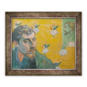 Tablou inramat - Paul Gauguin - Autoportret, Les Miserables, 50 x 60 cm