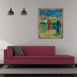 Tablou inramat - Paul Gauguin - Bonjour, Monsieur Gauguin, 50 x 60 cm - Img 2