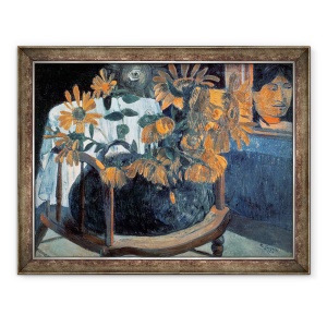 Tablou inramat - Paul Gauguin - Floarea-soarelui, 60 x 80 cm