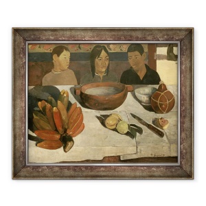 Tablou inramat - Paul Gauguin - Masa Bananele, 50 x 60 cm