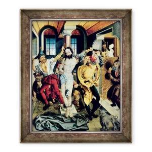 Tablou inramat - Paul Lautensack - Flagelarea lui Hristos, 50 x 60 cm