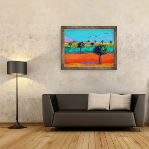 Tablou inramat - Paul Powis - Castlemorton II, 70 x 90 cm - Img 2