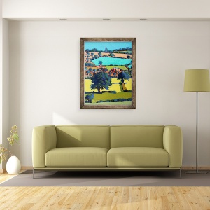 Tablou inramat - Paul Powis - Catre Ledbury, 60 x 80 cm - Img 2