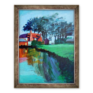 Tablou inramat - Paul Powis - River Stour, 60 x 80 cm