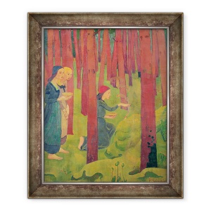 Tablou inramat - Paul Serusier - Incantatia, sau Padurea Sfanta, 50 x 60 cm