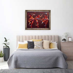 Tablou inramat - Penny Warden - Trei grade, 2009, 60 x 80 cm - Img 3