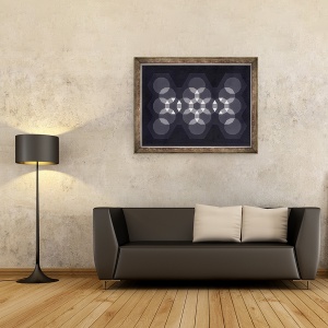 Tablou inramat - Peter McClure - Fusion, 60 x 80 cm - Img 2