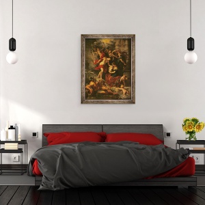 Tablou inramat - Peter Paul Rubens - Ciclul Medici, Nasterea Mariei de Medici 1573-1647 26 aprilie 1573, 70 x 90 cm - Img 3