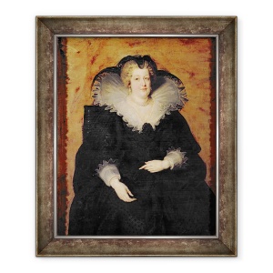 Tablou inramat - Peter Paul Rubens - Marie de Medici, 50 x 60 cm