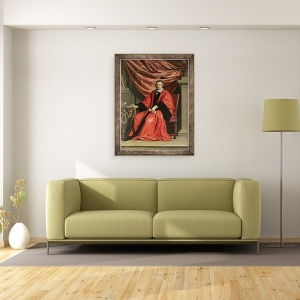 Tablou inramat - Philippe de Champaigne - Omer Talon, 60 x 80 cm - Img 2