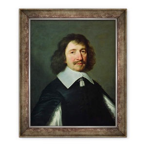 Tablou inramat - Philippe de Champaigne - Portretul Voiture Vincent 1597-1648 c.1643-44, 70 x 85 cm