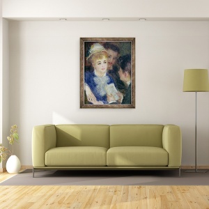 Tablou inramat - Pierre Auguste Renoir - Citirea rolului, 60 x 80 cm - Img 2