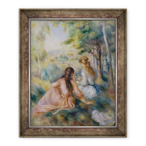 Tablou inramat - Pierre Auguste Renoir - in lunca, 50 x 60 cm