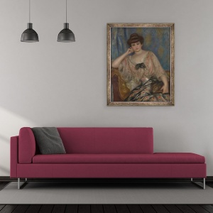 Tablou inramat - Pierre Auguste Renoir - Misia Sert, 50 x 60 cm - Img 2