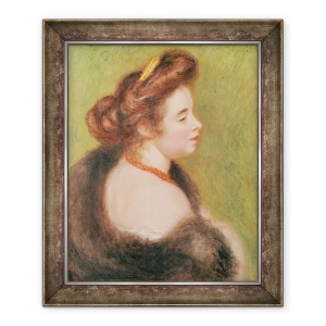 Tablou inramat - Pierre Auguste Renoir - Portret De Madame Maurice Denis, 50 x 60 cm