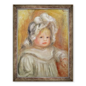 Tablou inramat - Pierre Auguste Renoir - Portretul unui copil, 60 x 80 cm
