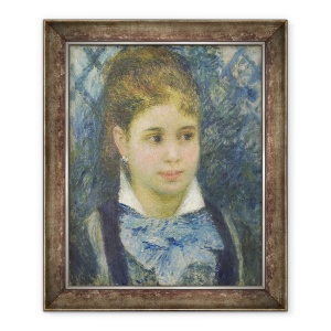 Tablou inramat - Pierre Auguste Renoir - Tineri parizieni, 50 x 60 cm