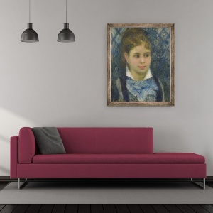 Tablou inramat - Pierre Auguste Renoir - Tineri parizieni, 50 x 60 cm - Img 2