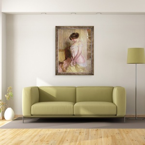 Tablou inramat - Pierre Bonnaud - Pansament pentru minge, 70 x 90 cm - Img 2