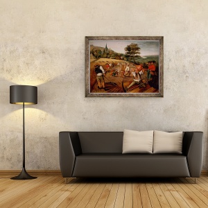 Tablou inramat - Pieter Brueghel the Younger - Summer, 60 x 80 cm - Img 2
