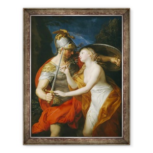 Tablou inramat - Pompeo Girolamo Batoni - Pace si razboi, 60 x 80 cm