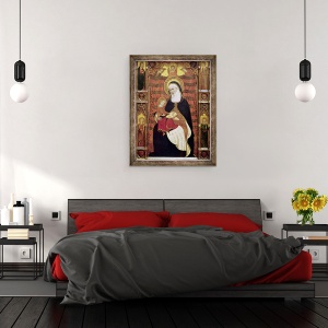 Tablou inramat - Ramon Destorrents - Sfanta Ana si Fecioara, 70 x 90 cm - Img 3
