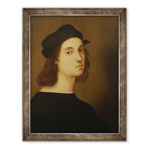 Tablou inramat - Raphael - Autoportret, 70 x 90 cm