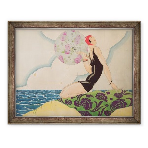 Tablou inramat - Rene Vincent - Scaldarie, 70 x 90 cm