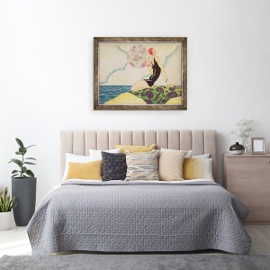 Tablou inramat - Rene Vincent - Scaldarie, 70 x 90 cm - Img 3