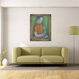 Tablou inramat - Ruth Addinall - Baiat de Aur, 70 x 90 cm - Img 2