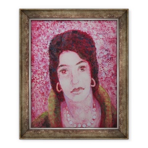 Tablou inramat - Ruth Addinall - Doamna cu ochi trista a campiei, 50 x 60 cm