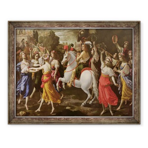 Tablou inramat - Rutilio Manetti - Triumful lui David, 60 x 80 cm