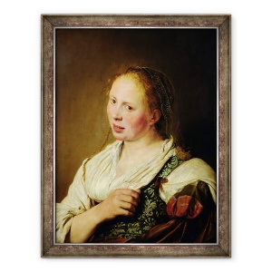 Tablou inramat - Salomon de Bray - Pictura tanarului taran, 60 x 80 cm
