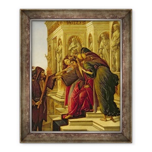 Tablou inramat - Sandro Botticelli - Calomny de Apelles, 50 x 60 cm