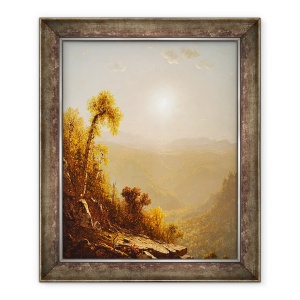 Tablou inramat - Sanford Robinson Gifford - Octombrie in Catskills, 70 x 85 cm