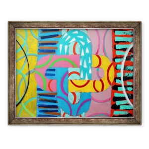 Tablou inramat - Sara Hayward - Abstract 9, 70 x 90 cAbstract