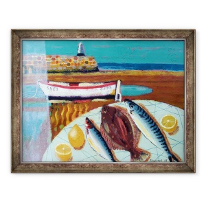 Tablou inramat - Sara Hayward - Cambula si Lamaie, 70 x 90 cm