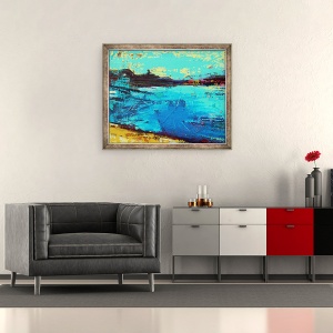 Tablou inramat - Sara Hayward - Sunetul lui Iona, 50 x 60 cm - Img 2