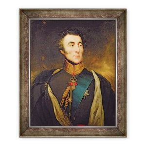 Tablou inramat - Scoala Engleza - Portret De Arthur Wellesley, 50 x 60 cm