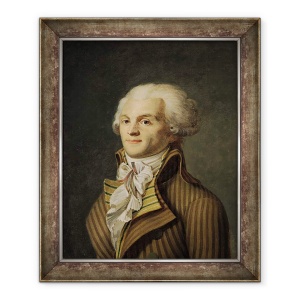 Tablou inramat - Scoala Franceza - Portret De Maximilien de Robespierre 1758-94, 70 x 85 cm