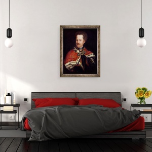 Tablou inramat - Scoala Poloneza - Stanislaw I Leszczynski 1677-1766, 70 x 90 cm - Img 3