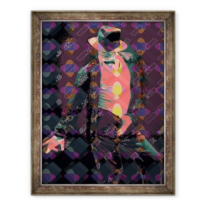 Tablou inramat - Scott J. Davis - Michael J 2, 60 x 80 cm
