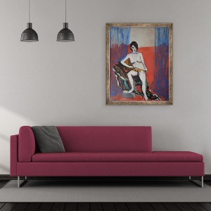Tablou inramat - Sheri Gee - Vioara, 2009, 50 x 60 cm - Img 2