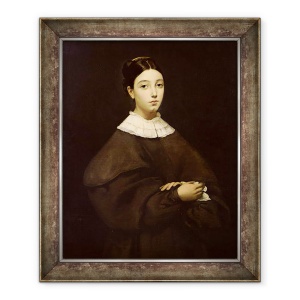 Tablou inramat - Theodore Chasseriau - Aline Chasseriau 1822-71 1835, 50 x 60 cm